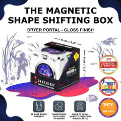 Shashibo transforming cube highlights 100+ shapes for engaging problem solving.