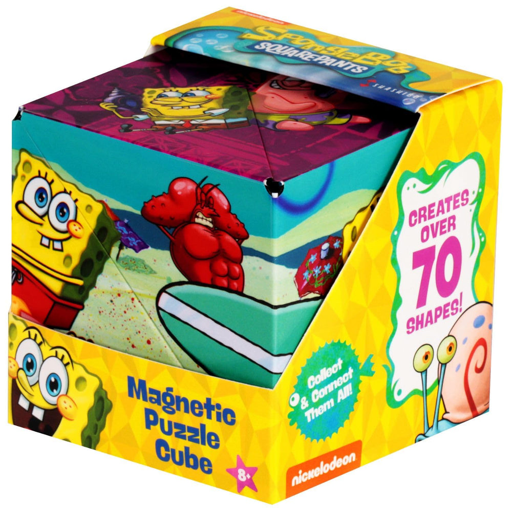 Shashibo underwater buddies front view, highlighting tactile exploration and focus with the Beach Buddies edition.