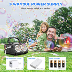 SHCKE setup is easy and supports three power options for instant fun.