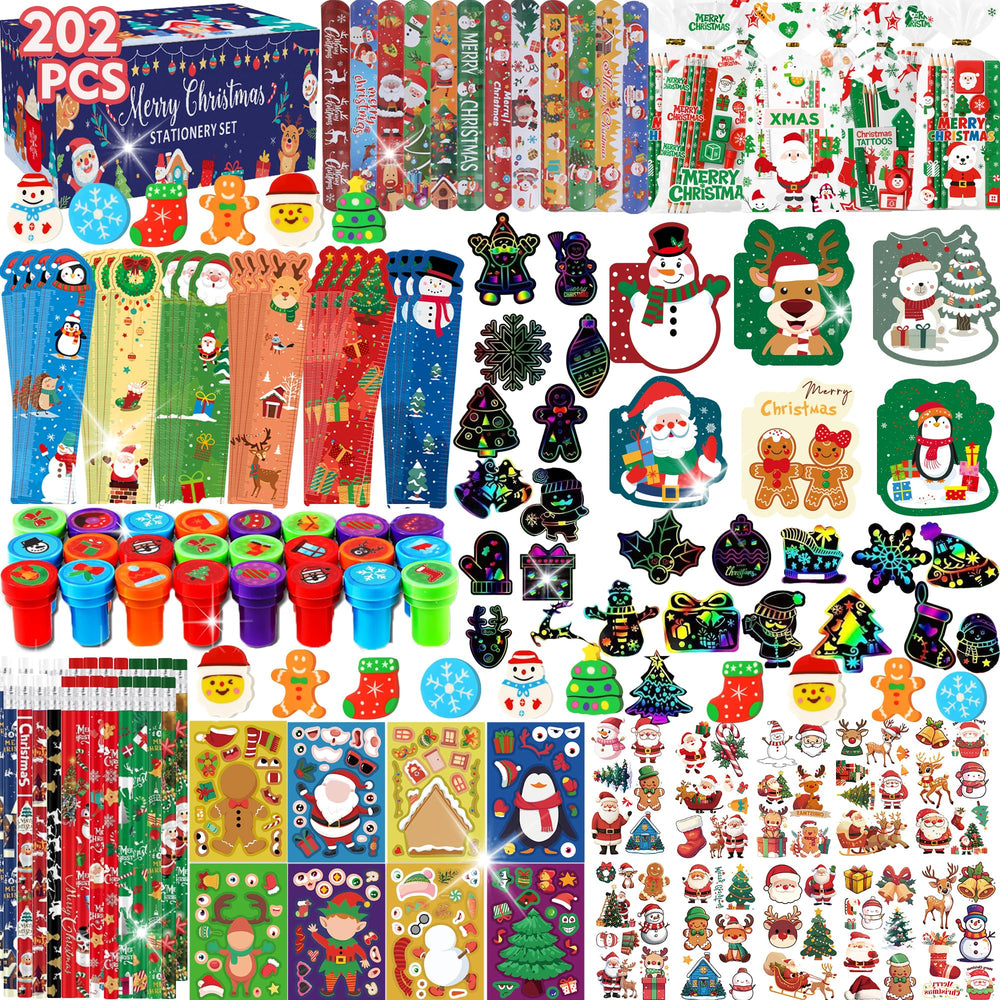 Shecina Christmas slap bracelets for festive gifts and party activities