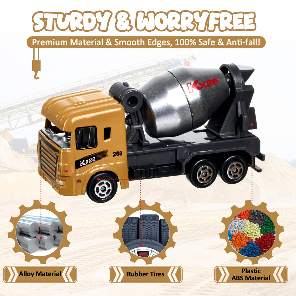 Shellvcase excavator toy with movable arm for dynamic play
