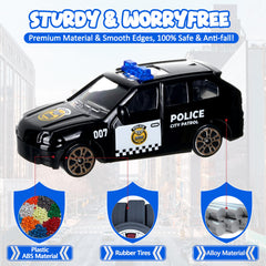 Shellvcase police cruiser mini car promotes easy carry and on the go fun.