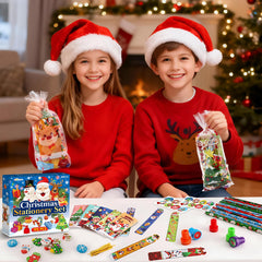 Shemira Christmas stamps—fun designs for creative worksheets and party activities.