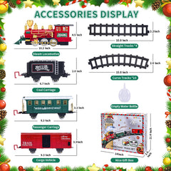 Shemira coal carriage with durable build for imaginative holiday scenes