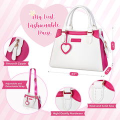 Shemira Play Purse with zipper closure for easy access during play