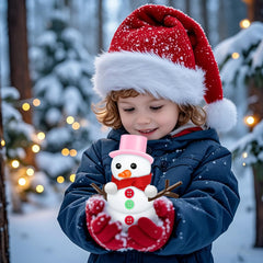 Shemira Snowman Kit modeling clay texture is soft and moldable.
