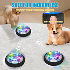 SHENSE Hover Soccer Ball on a smooth floor demonstrates effortless gliding