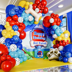 SHERYL DECOR Bonus Dog Bone Balloons add playful accents