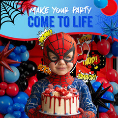 SHERYL DECOR bonus starburst balloons add dramatic accents