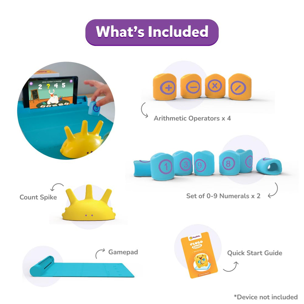 Shifu Plugo Count Spike figure for engaging counting prompts