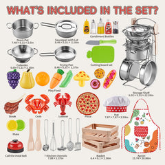 Shimirth storage baskets with toddler kitchen accessories promote tidy organization