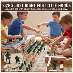 Shindel figures with stable bases suit school dioramas and tabletop layouts.