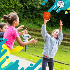 Shindel mini basketballs suitable for indoor and outdoor play