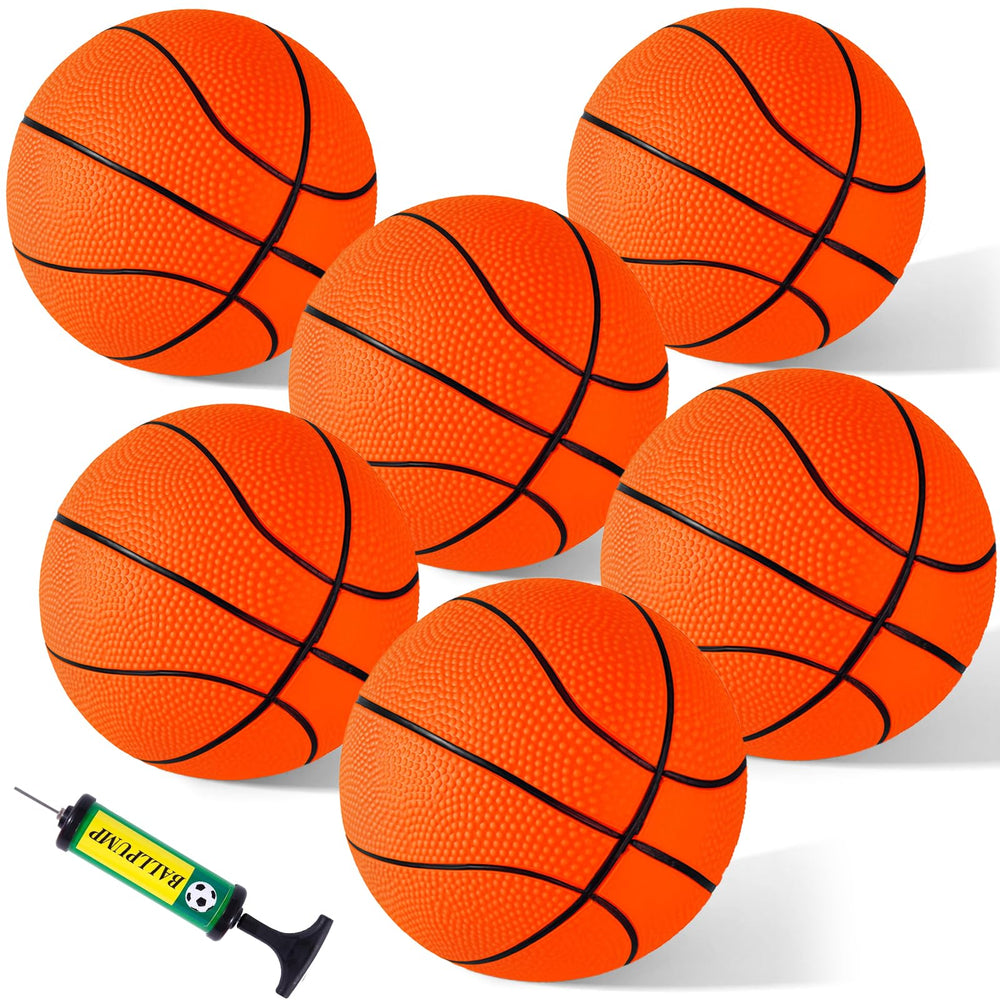 Shindel mini basketball 4.7 inch ball with textured grip for easy shooting