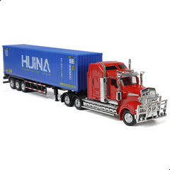 SHINESIGNAL Kenworth W900 blue packaging display, ready for gifting