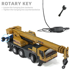 SHINESIGNAL Toy Crane Truck rotating cabin for smooth 360-degree movement
