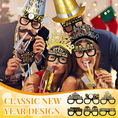 ShinyMatch festive eyeglasses complete playful looks for guests.