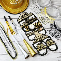 ShinyMatch bead necklaces add color and festive flair to outfits.