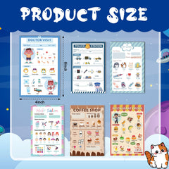 SHIQIKEJIPTY coffee shop order notepad for pretend ordering and motor skills