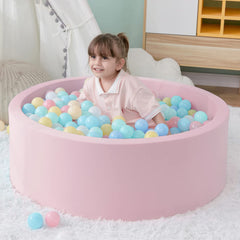 SHJADE ball pit measures 35.4 by 11.8 inches for versatile spaces