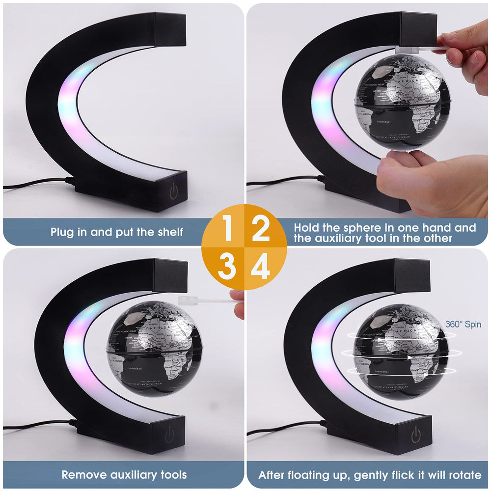 Shoclematirul globe with touch switch offers effortless control