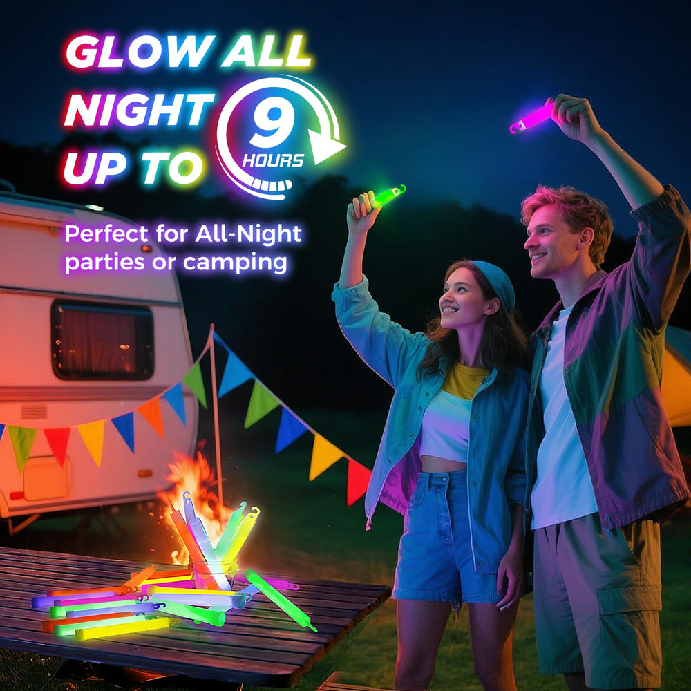 SHQDD emergency glow sticks kit for blackout readiness and safety.