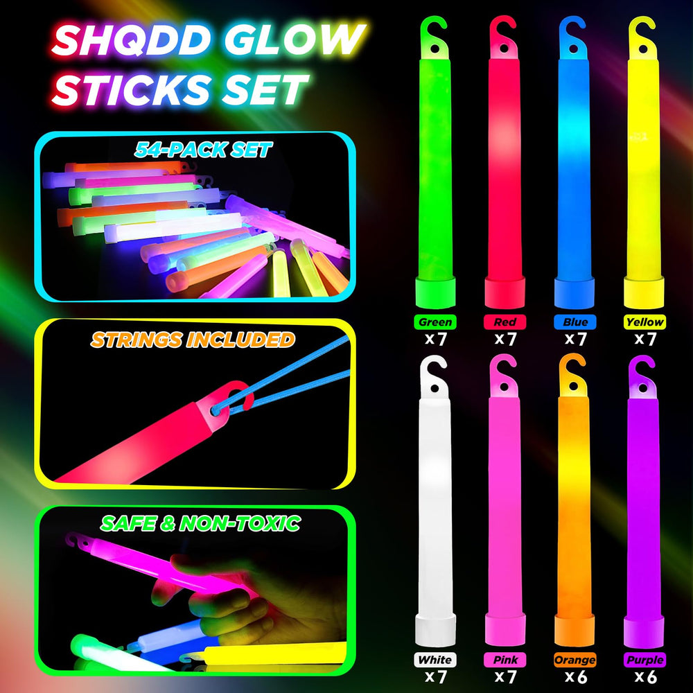 SHQDD kids classroom rewards with safe, non-toxic glow sticks.