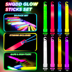 SHQDD kids classroom rewards with safe, non-toxic glow sticks.