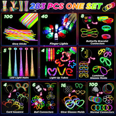 SHQDD LED tubes offer bright accents for stage setups and party trails.