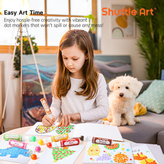 Shuttle Art Dot Makers comply with safety standards for peace of mind during play.