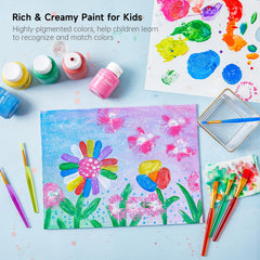 Shuttle Art paint brushes kit provides versatile tools for precise lines and broad color coverage