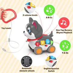 SHXYKZ bilingual learning toy with English and Spanish phrases