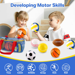 ShyLizard foam tennis ball offers bright color play and pacing drills.