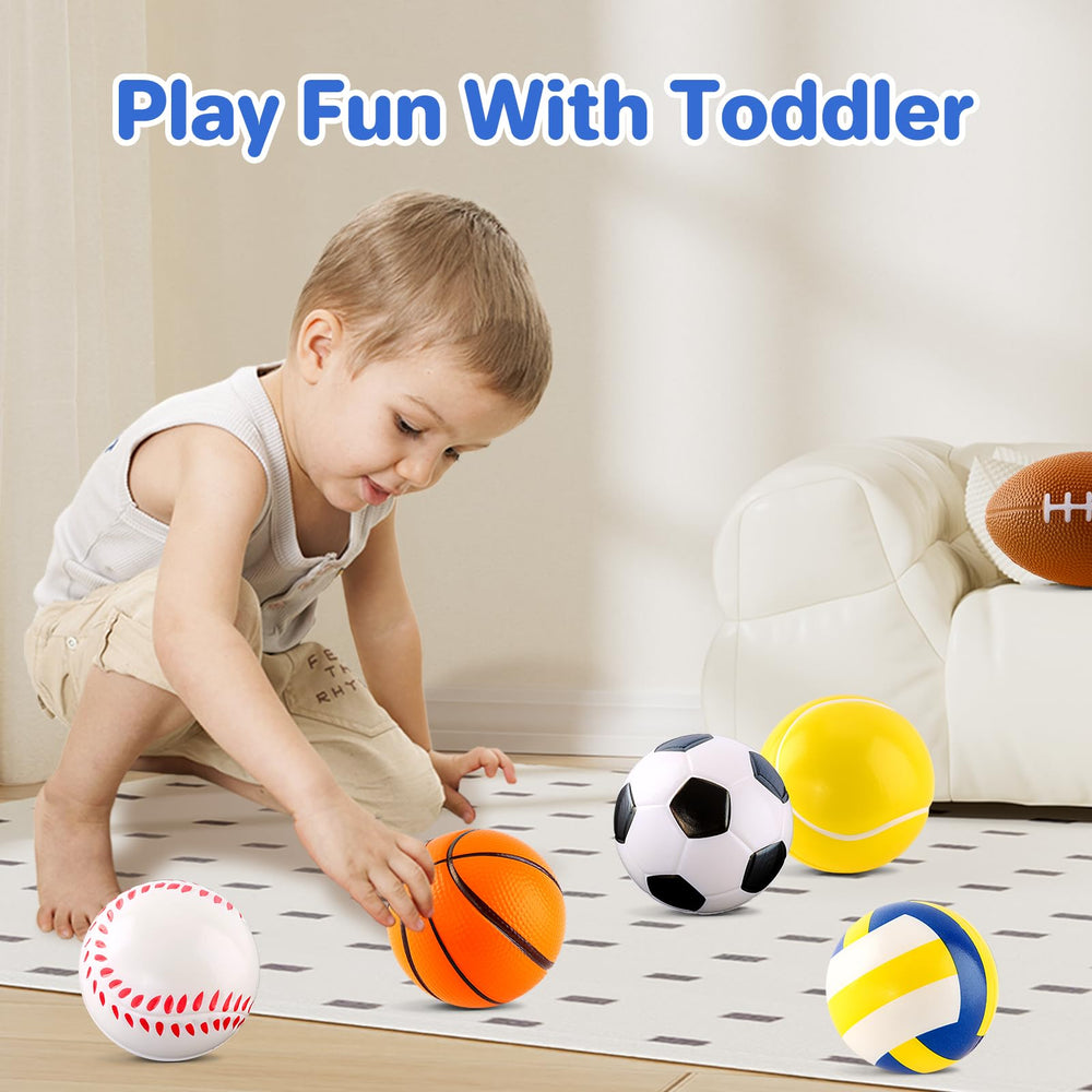 ShyLizard foam volleyball ball designed for safe bump-and-bounce play.
