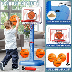 Three inflatable balls included with the ShyLizard hoop.