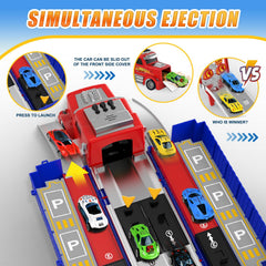 ShyLizard Carrier Truck foldable track compact for easy storage after play