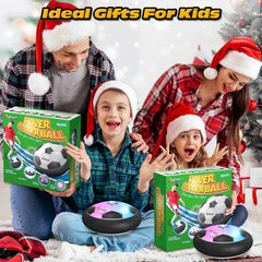 ShyLizard hover soccer ball uses 4 AA batteries for ongoing play; batteries not included