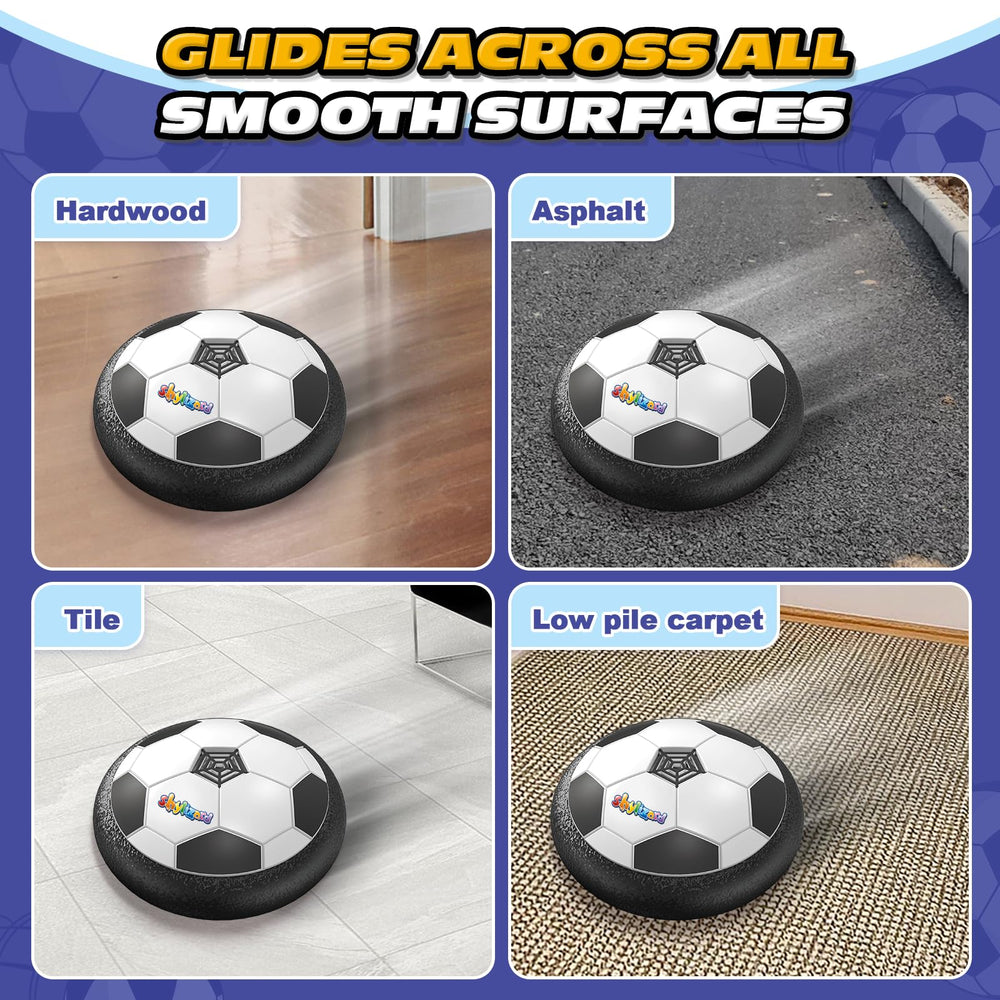 ShyLizard hover ball for night-time play, safe and exciting