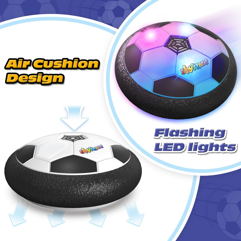 ShyLizard hover ball side glow enhances nighttime play and visibility