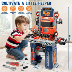 ShyLizard pretend drill and saw tools for realistic DIY play