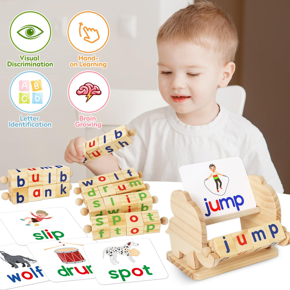 ShyLizard spelling and matching activity encourages independent practice.