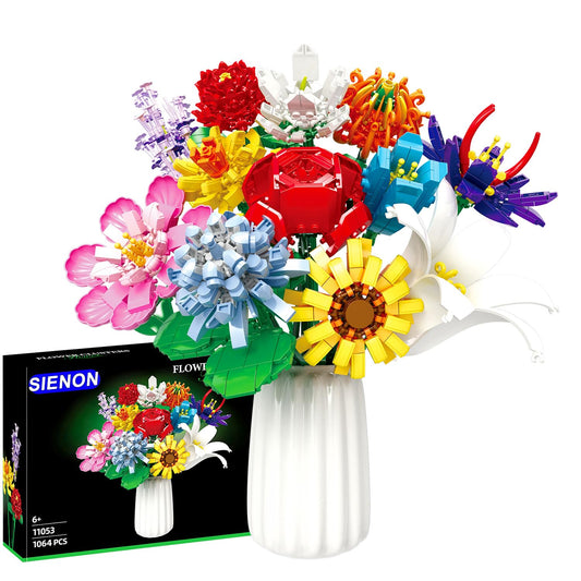 SIENON flower bouquet kit showing vibrant petals for home decor