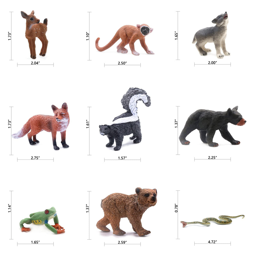 SIENON snake figure for pretend forest play