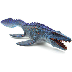 SIENON large Mosasaurus dinosaur figurine showcases lifelike detail for collection and display.