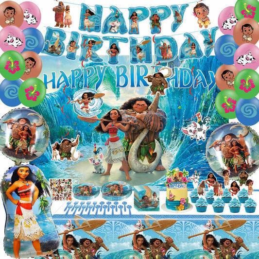 Signreen cartoon birthday banner enhances party entrance and photos.