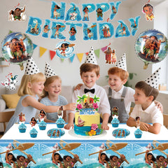 Signreen cartoon large foil balloon serves as a bold centerpiece for the event.