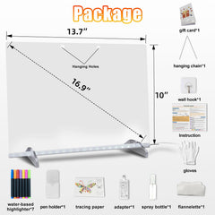 Signsxcel LED note board six modes offer customizable ambiance for study or play