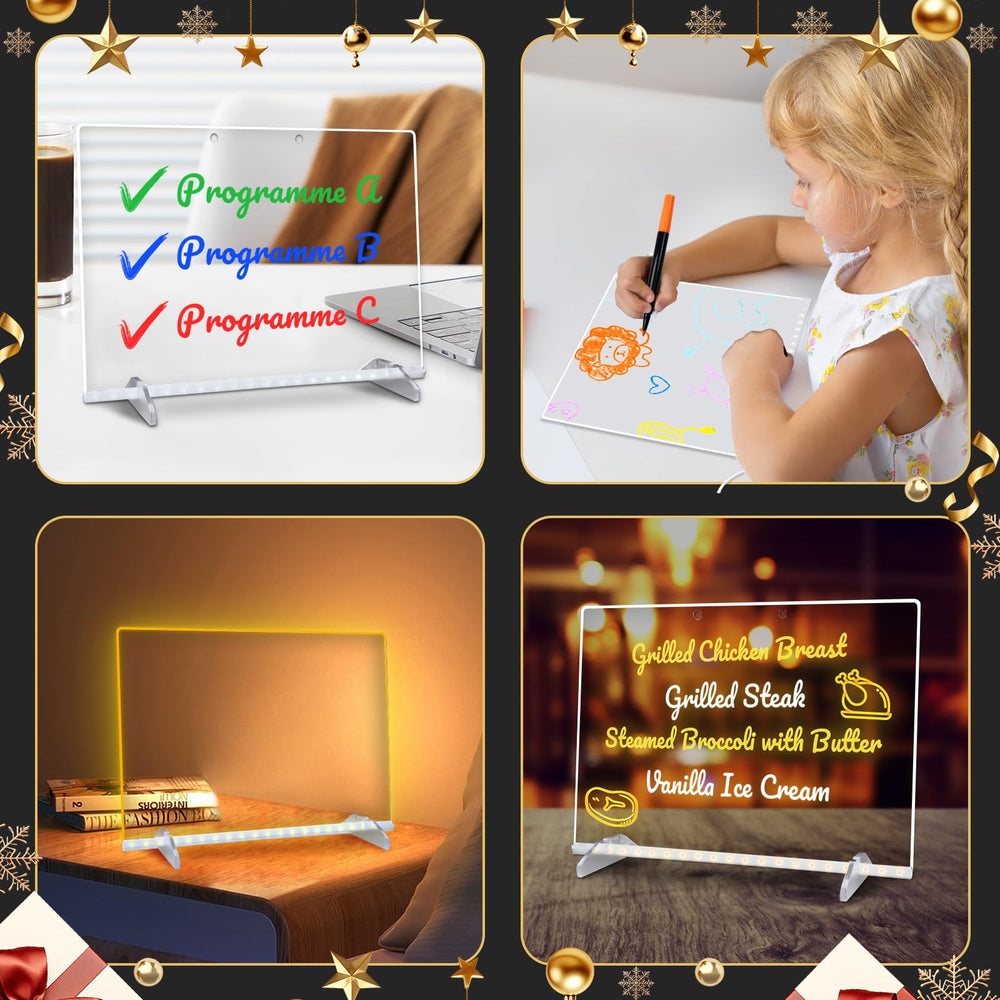 Signsxcel LED note board stand and hanging kit enable flexible display