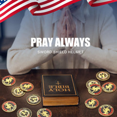 Siifert Armor of God coins gift-ready set for memorial and celebration.