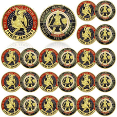 Siifert Armor of God coins in packaging, ideal for gifting and collection.